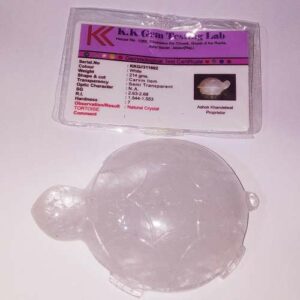 Indian Sphatik Kachua (Tortoise) & Lab Certified - 208 Gram - Image 4