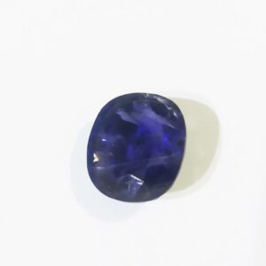 Abhimantrit Iolite (Neeli) Blue Gemstone & Lab Certified - 7.60 Carat - Image 1