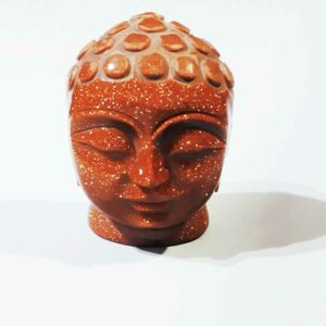 Lab- Certified Buddha head gold stone 110 Gram - Image 4