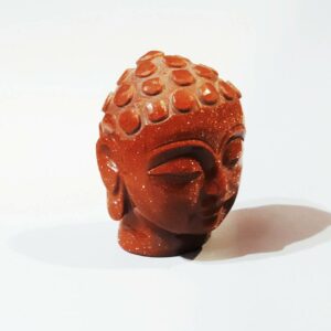 Lab- Certified Buddha head gold stone 110 Gram - Image 2