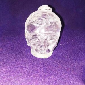 Sphatik (Crystal) Buddha Head Idol Certified & Abhimantrit 98 Gram - Image 3