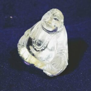 Abhimantrit Sphatik laughing Buddha & Certified  24 Gram - Image 4