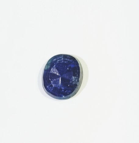 GEMS HUB Blue sapphire 6.25-6.50 Ct Top Quality Natural Gemstone For Astrological Purpose