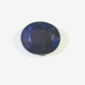 Abhimantrit Blue Sapphire (Neelam Stone) & Certified Gemstone- 7.25 Carat - Image 3