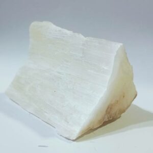 Lab- Certified Selenite Crystal Stone & Abhimantrit 195 Gram - Image 2