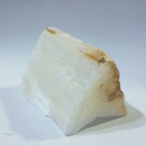 Lab- Certified Selenite Crystal Stone & Abhimantrit 195 Gram - Image 1