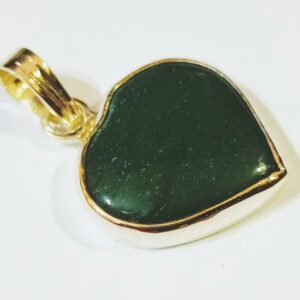 Lab-Certified Natural Aventurine in silver locket & Abhimantrit 25 Carat - Image 4