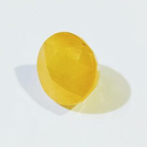 Abhimantrit Yellow Sapphire (Pukhraj) & Certified- 6.25 Carat - Image 2