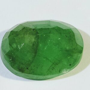 Lab Certified  Panna Stone (Emerald) Oval shape & Abhimantrit- 7.25 Carat - Image 4