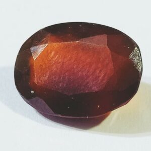 Gomed (Hessonite) Stone Certified & Abhimantrit 6.25 Carat - Image 3