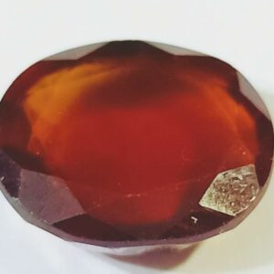 Abhimantrit Gomed (Hessonite) Stone, Certified & Natural - 7.25 Carat - Image 2