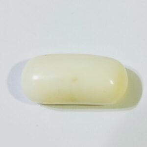 Natural White Coral Stone (Moonga) Lab Certified  & Abhimantrit 7.25 Carat - Image 2