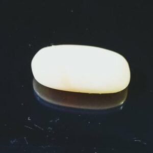 Natural White Coral Stone (Moonga) Lab Certified  & Abhimantrit 6.25 Carat - Image 1