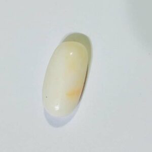 Natural White Coral Stone (Moonga) Lab Certified  & Abhimantrit 6.25 Carat - Image 5