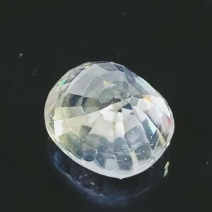 Abhimantrit White Zircon Transparent Stone & Lab Certified 7.25 Carat - Image 5