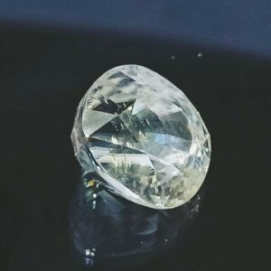 Abhimantrit White Zircon Transparent Stone & Lab Certified 7.25 Carat - Image 3