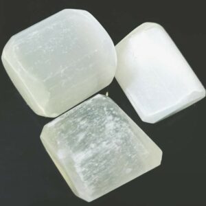 Selenite Tumble stone - Natural Raw Stone 100 Gram Tumble - Image 5