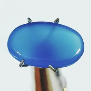 Abhimantrit Natural Blue Onyx (Oval Shape) & Lab Certified - 3 Carat - Image 4