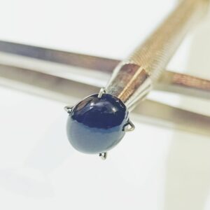 Abhimantrit Natural Black Onyx (Oval Shape) Lab Certified &- 2.9 Carat - Image 6