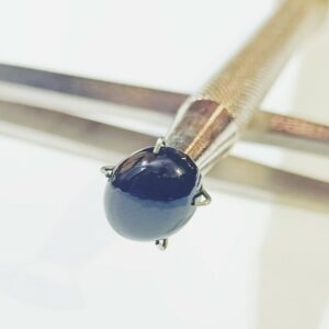 Abhimantrit Natural Black Onyx (Oval Shape) & Lab Certified - 2.7 Carat - Image 6