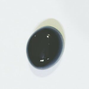 Abhimantrit Natural Black Onyx (Oval Shape) Lab Certified &- 3 Carat - Image 1