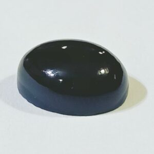 Abhimantrit Natural Black Onyx (Oval Shape) Lab Certified &- 2.9 Carat - Image 1