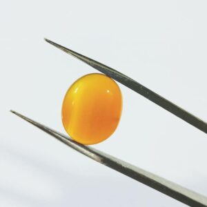 Lab Certified Hakik (Agate) Stone & Abhimantrit 6 Carat - Image 5