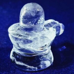 Abhimantrit Indian Sphatik Shivling - 44 Gram & Lab- Certified - Image 3