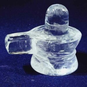 Abhimantrit Indian Sphatik Shivling - 79 Gram & Lab- Certified - Image 3