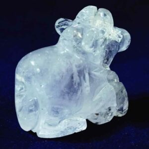 Abhimantrit Lab Certified Indian Sphatik Nandi - 80 Gram - Image 4