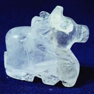 Abhimantrit Lab Certified Indian Sphatik Nandi - 80 Gram - Image 6