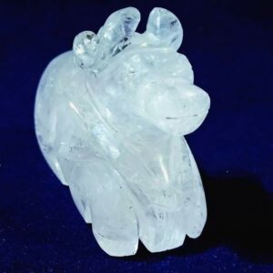 Lab Certified Indian Sphatik Nandi 100 Gram & Abhimantrit - Image 3
