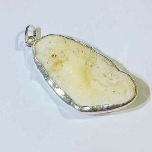 Natural Shukra Mani Lab Certified & Abhimantrit-115 Carat  in silver locket - Image 6