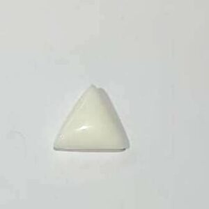 Triangle White Coral Stone (Moonga) Lab Certified  & Abhimantrit  7.25 Carat - Image 7