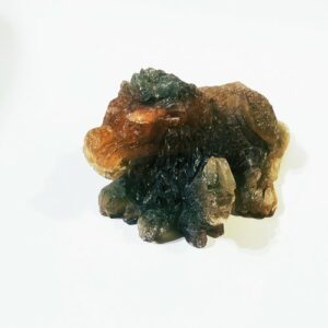 Labradorite Stone Lion Idol 141 Gram Lab-Tested & Abhimantrit - Image 2