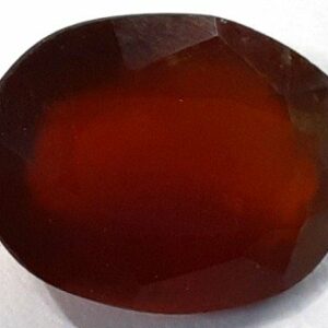 Abhimantrit Hessonite (Gomed) Stone Lab Certified- 5.25 Carat - Image 3