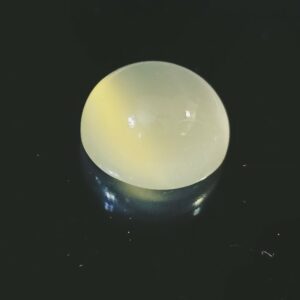 Transparent Creamy Moonstone (Feldspar) Lab- Certified & Abhimantrit 6.95 Carat - Image 3