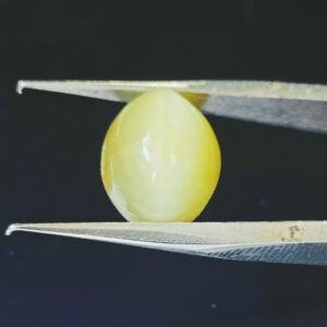 Certified Cat’s Eye Stone (Lehsunia) & Abhimantrit– 7.25 Carat - Image 6