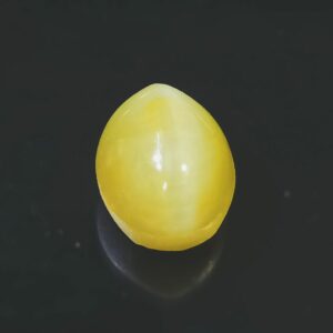 Certified Cat’s Eye Stone (Lehsunia) & Abhimantrit– 7.25 Carat - Image 4