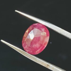 Abhimantrit Natural Ruby Stone (Manik) Lab Certified- 6.25 Carat - Image 3