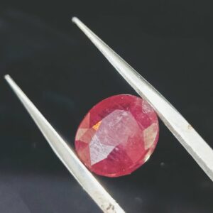 Abhimantrit Natural Ruby Stone (Manik) Lab Certified-7.25 Carat - Image 6