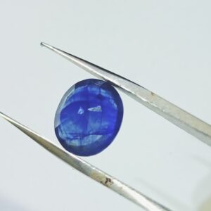 Blue Sapphire (Neelam Stone) Lab-Certified & Abhimantrit 7.25 Carat - Image 5