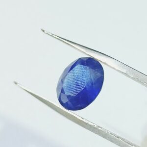 Blue Sapphire (Neelam Stone) Lab-Certified & Abhimantrit 7.25 Carat - Image 4