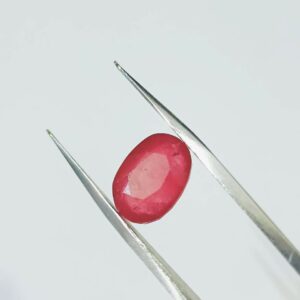 Abhimantrit Natural Ruby Stone (Manik) Lab Certified-8.25 Carat - Image 4