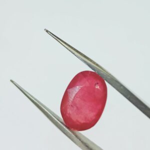 Abhimantrit Natural Ruby Stone (Manik) Lab Certified-8.25 Carat - Image 5