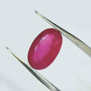 Abhimantrit Natural Ruby Stone (Manik) Lab Certified- 6.25 Carat - Image 5