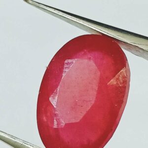 Abhimantrit Natural Ruby Stone (Manik) Lab Certified-7.25 Carat - Image 7