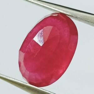 Abhimantrit Natural Ruby Stone (Manik) Lab Certified-7.25 Carat - Image 6