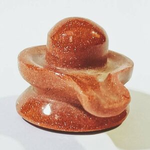 Gold Stone Shivling Lab -Certified & Abhimantrit 13.93 Gram - Image 5