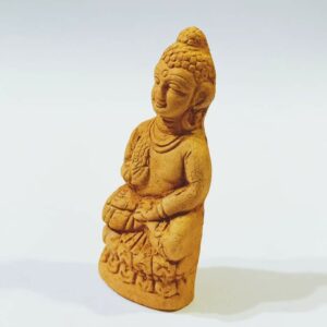 Abhimantrit Wooden Lord Buddha Murti (Idol) & Lab-Certified 30 Gram - Image 3